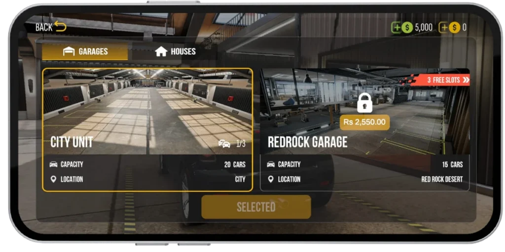 Car Parking Multiplayer 2 MOD APK Garages