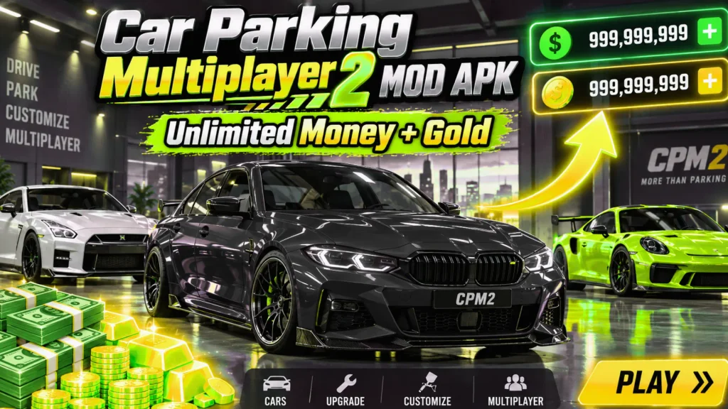 Car Parking Multiplayer 2 MOD APK unlimited money and gold