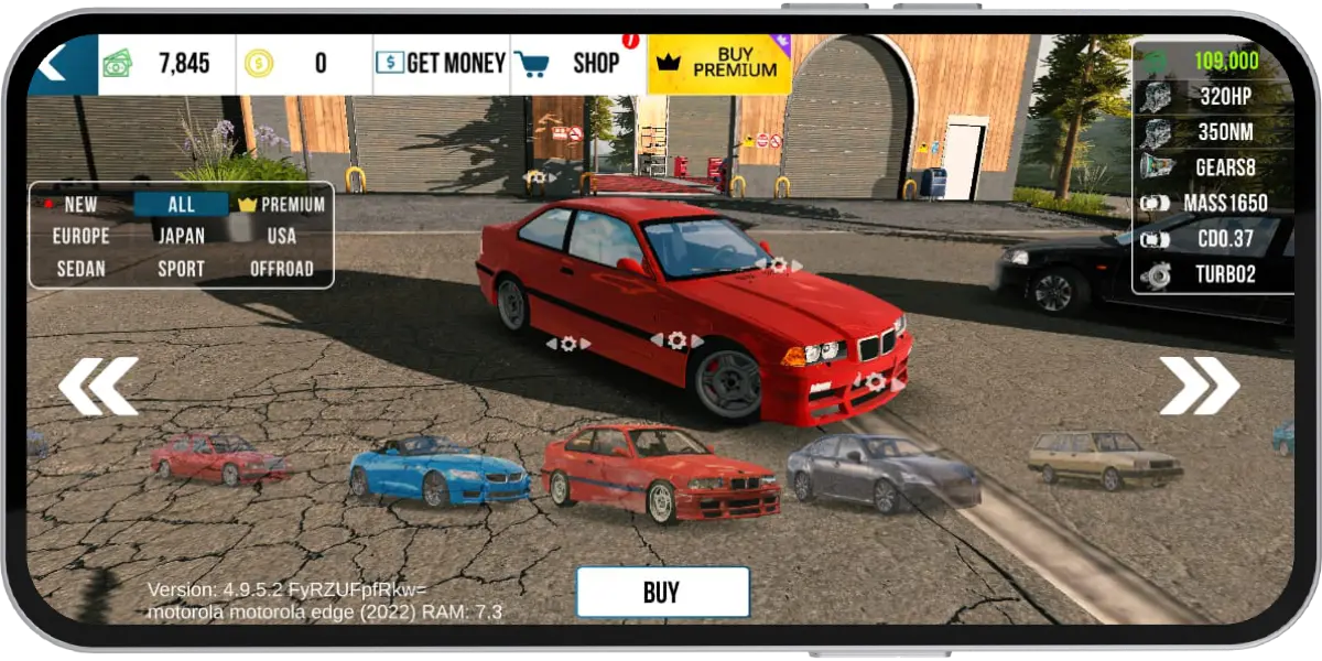 Car Parking Multiplayer MOD APK 8 Car Parking Multiplayer MOD APK Car Selection