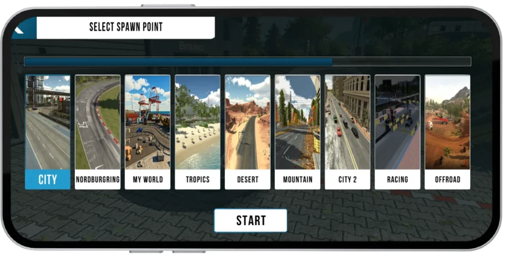 car parking multiplayer mod apk multiple locations