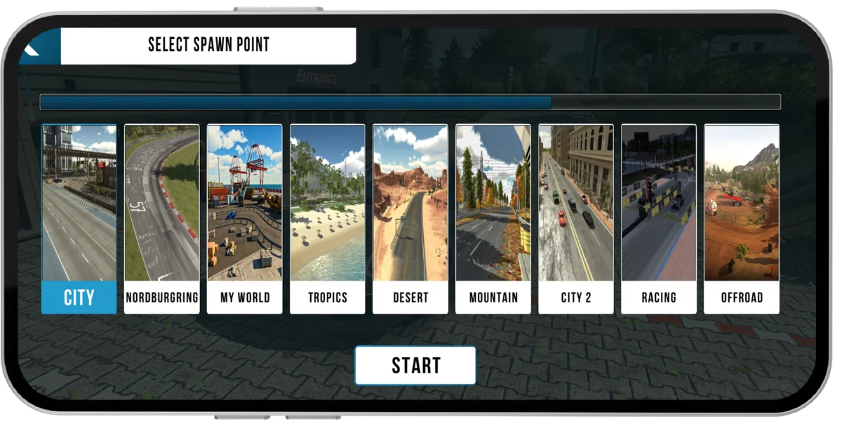car parking multiplayer mod apk multiple locations